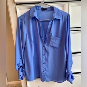 The Limited sky blue blouse, size small